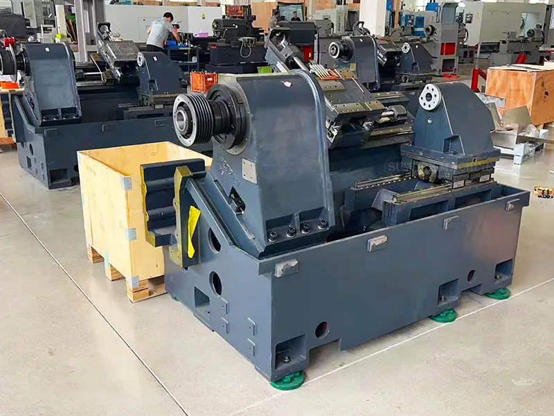 مخرطة CNC ذات سرير مائل 2