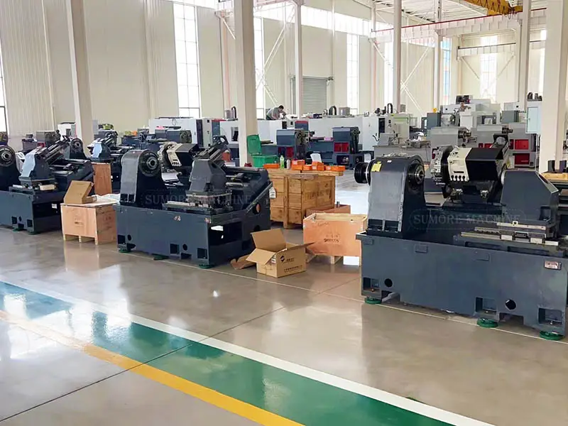مخرطة CNC ذات سرير مائل 1